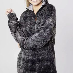 BKE Mock neck wubby pullover